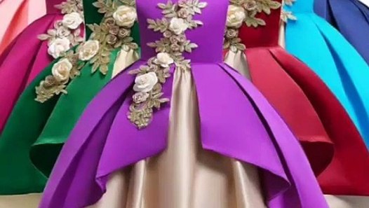 beautiful barbie frocks