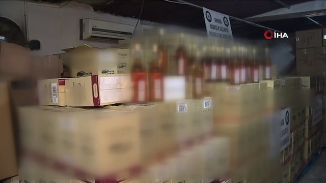 Başkent'te yılbaşı öncesi kaçak içki operasyonu: 10 bin 104 sahte içki ele geçirildi