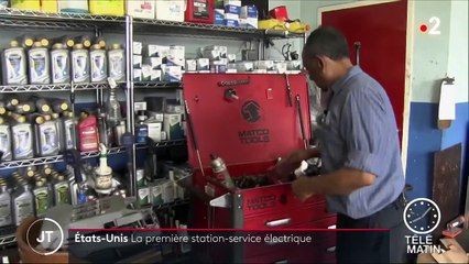 Aux États-Unis, la première station-service électrique voit le jour