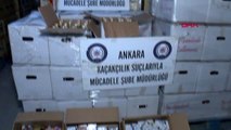 Ankara'da yılbaşı öncesi 10 bin 404 şişe sahte içki ele geçirildi