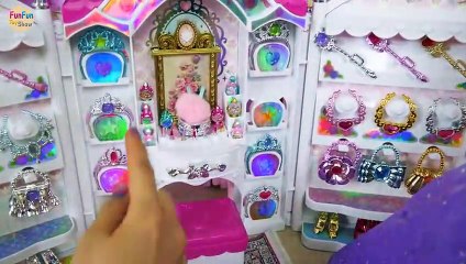 Princess Barbie Rapunzel Pink Purple Castle All Day Routine! Morning to Night Putri Barbie Castelo