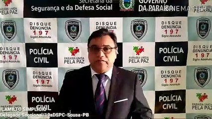 Delegado fala da morte de idoso na região de Sousa: 'Provavelmente morreu asfixiado pela fumaça'