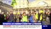 Grève: des cheminots et des agents de la RATP se mobilisent devant la gare de l'est