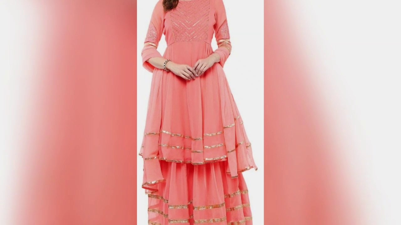 trendy kurti style with plazzo beautiful kurti design and different style with shahnaj boutique