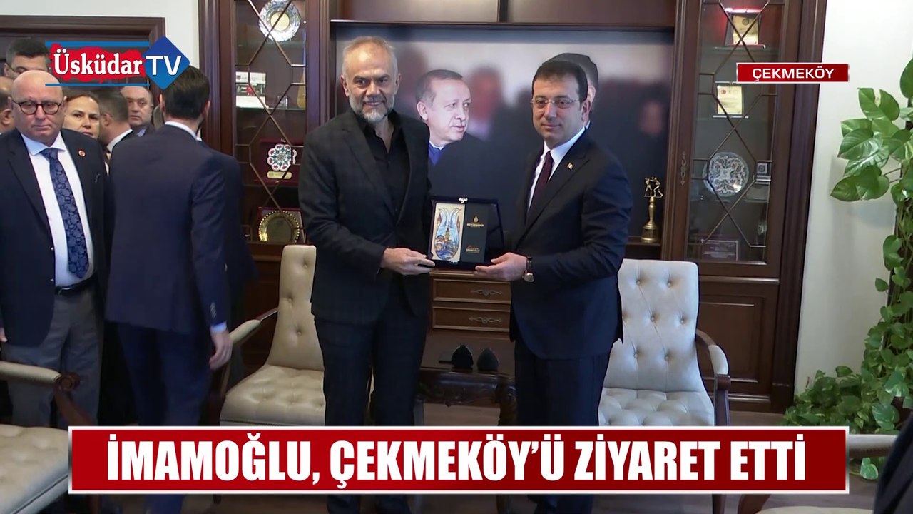 Ekrem İmamoğlu, Çekmeköy'ü ziyaret etti