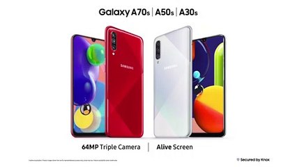 Samsung Galaxy A70s (Black, 8GB RAM, 128GB Storage) with No Cost EMI_Additional Exchange Offers- Amazon.in- Electronics