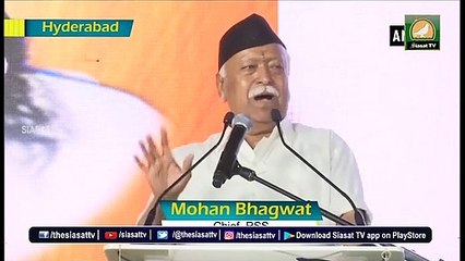 RSS regards all of India’s population as Hindu society: Mohan Bhagwat
