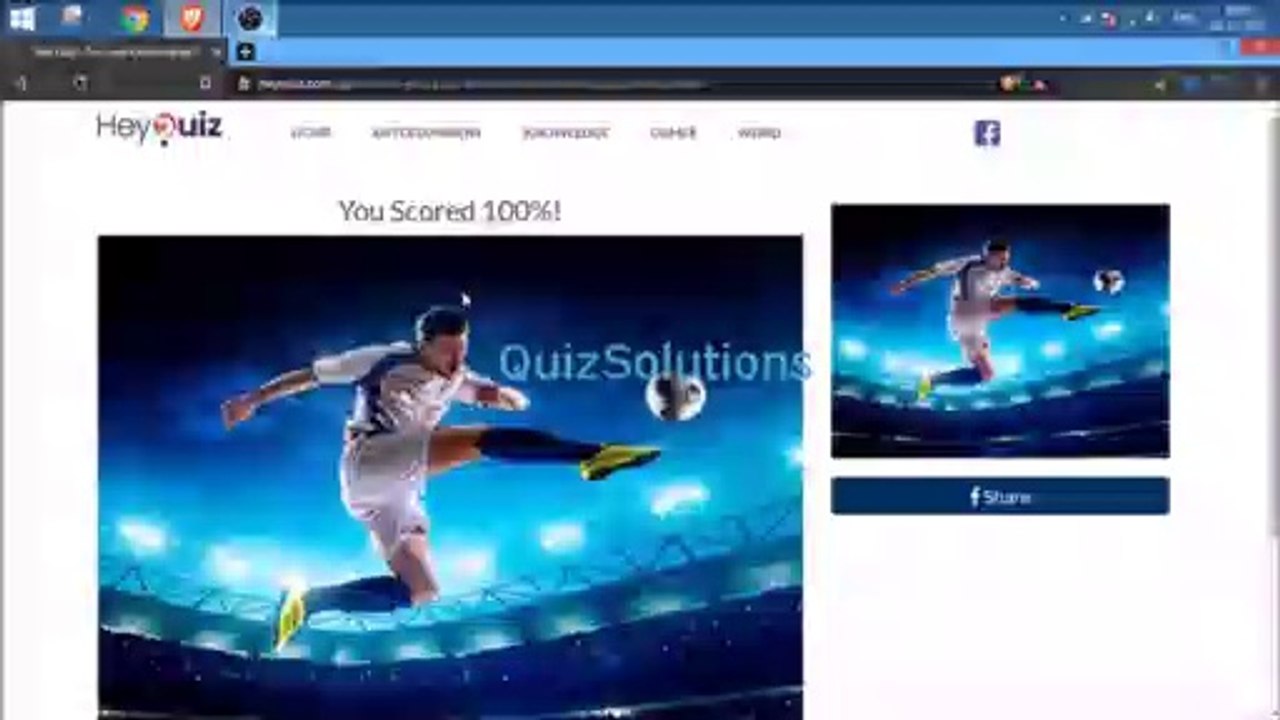HeyQuiz Can You Pass This Tough Football Quiz Answers 20 Questions Score 100% video QuizSolutions