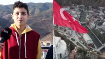 Torul Cam Seyir Terası'nda Korku ve Heyecan Bir Arada Yaşanıyor