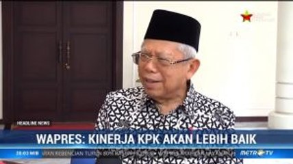 Wapres Harap Kinerja KPK Semakin Baik