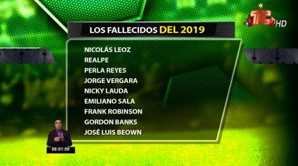 Las nueve personalidades que lamentablemente fallecieron en el 2019