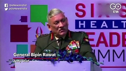 सेना प्रमुख जनरल बिपिन रावत ने कहा- हिंसा भड़काना नेतृत्व करना नहीं