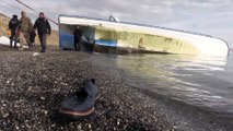 Bitlis'te alabora olan tekne gölden çıkarıldı