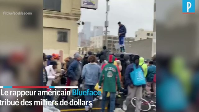 Los Angeles : un rappeur distribue des milliers de dollars à la foule