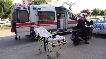 Açık bırakılan kabloya dokunan kadın elektrik akımına kapılarak baygınlık geçirdi