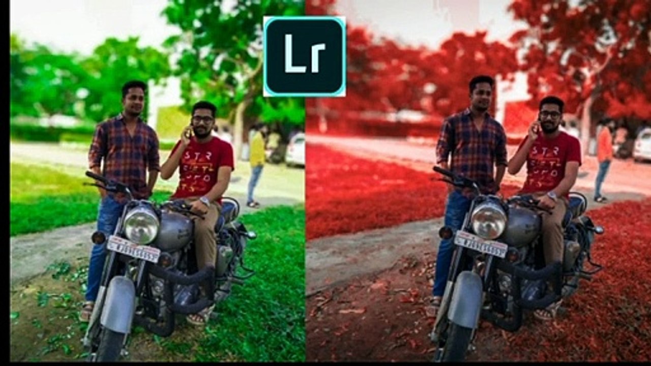 Lightroom photo editing |. Red effect