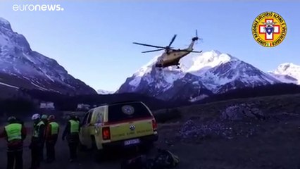 Hallan los cuerpos de tres excursionistas en los Montes Apeninos de Italia