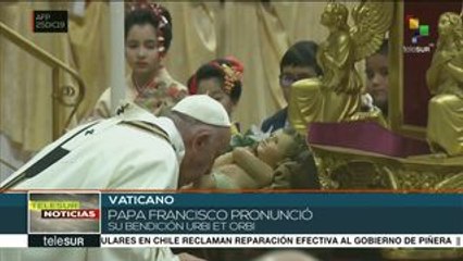 Papa Francisco recuerda a Venezuela en su bendición Urbi et Orbi