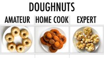 4 Levels of Doughnuts: Amateur to Food Scientist