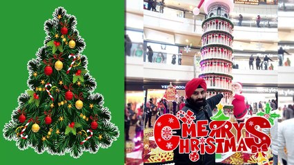 christmas decoration | Pacific mall | subhash nagar