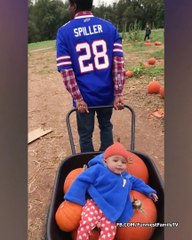 Funniest Baby First Time Go To Farm With Daddy