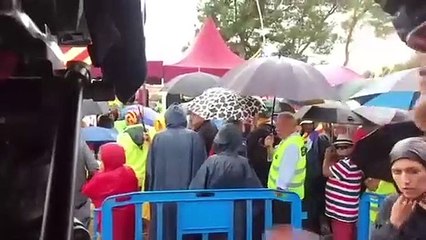 Así amenazan los separatistas a Llarena en el acto de Lledoners por el 17-A: “Tiembla, el pueblo no perdona”