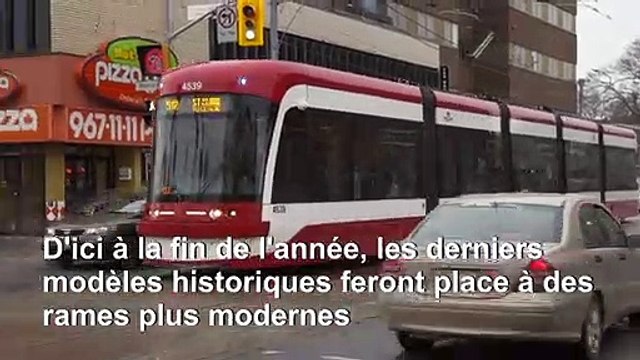 Canada: les emblématiques tramways de Toronto sur la voie de garage