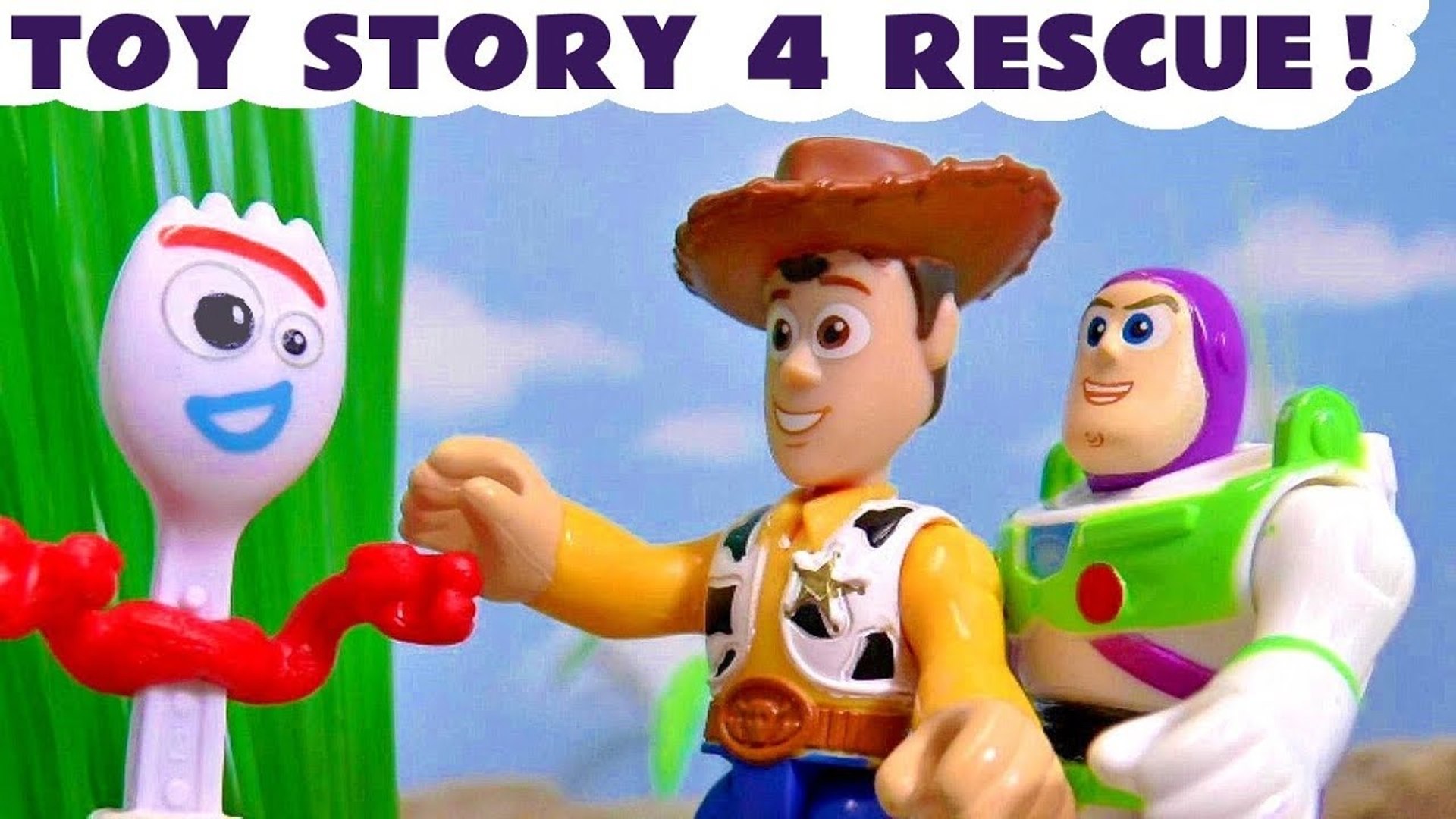 ⁣Toy Story 4 Rescue with Funny Funlings in this Family Friendly Full Episode English