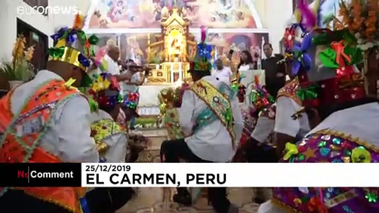 Traditionelle Tänze in Peru