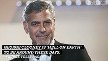 ‘Stressed Out’ George Clooney ‘Hell’ To Be Around On Set Of New Movie, Source Says