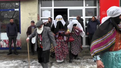 Tunceli'de yeni yılın gelişi 'Gağan' geleneğiyle kutlandı