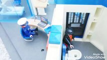 Big police station escape playmobil toys for kids - evasion du commissariat de police jouets pour enfants