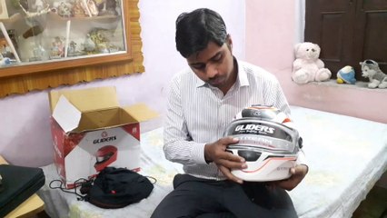 UNBOXING OF GLIDERS HELMET