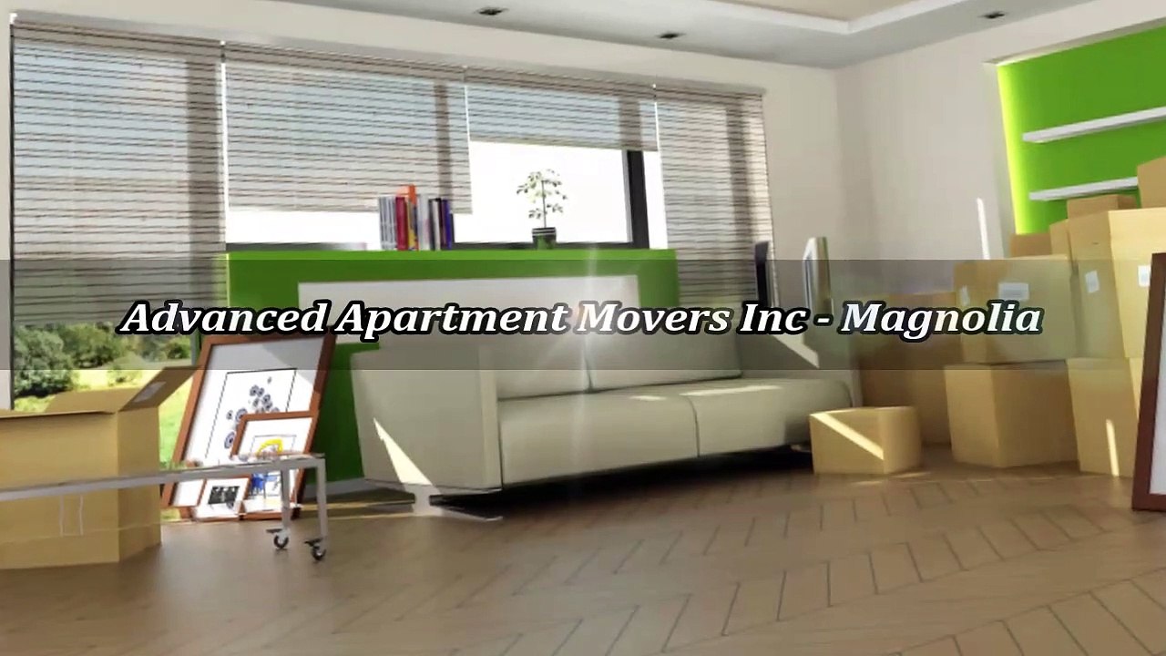 Advanced Apartment Movers Inc Magnolia (346) 3059113 video
