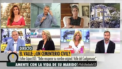 Toni Cantó nos da lecciones de reconciliación llamando "fascista" a Pilar Gutiérrez