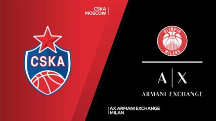 CSKA Moscow - AX Armani Exchange Milan Highlights | Turkish Airlines EuroLeague, RS Round 16