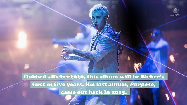Justin Bieber finally confirmed he's dropping a new album in 2020
