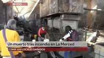Así quedó el Mercado de La Merced tras fuerte incendio