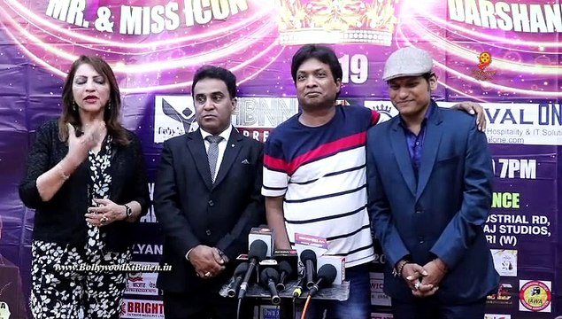 Full Press Conference Mr. & Miss Icon Darshanik Mumbai 2019 With KALYANJI JANA