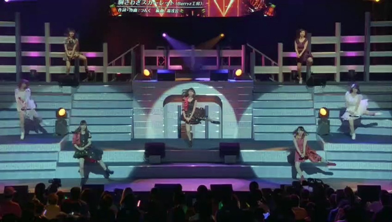 Takase Kurumi, Ikuta Erina, Makino Maria, Takeuchi Akari, Uemura Akari, Hamaura Ayano, Yamagishi Riko - Munasawagi Scarlet