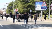 Karadağ'daki Ortodoks Sırplardan ayinli protesto - PODGORİCA