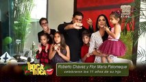 VIDEO | Flor María Palomeque y Roberto Chávez celebraron el cumpleaños de su hijo