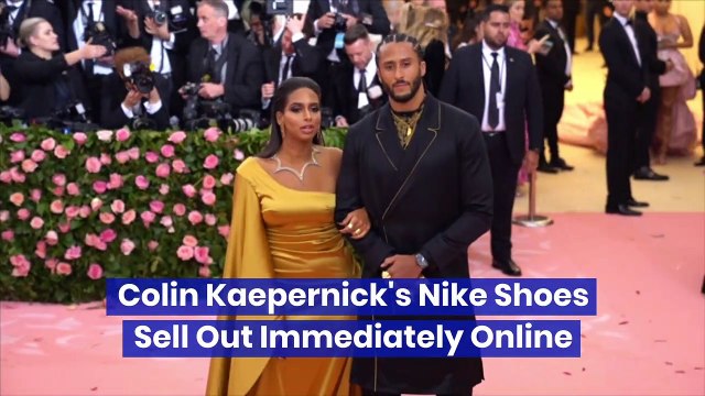 Colin Kaepernick's Nike Shoes Sell Out Immediately Online