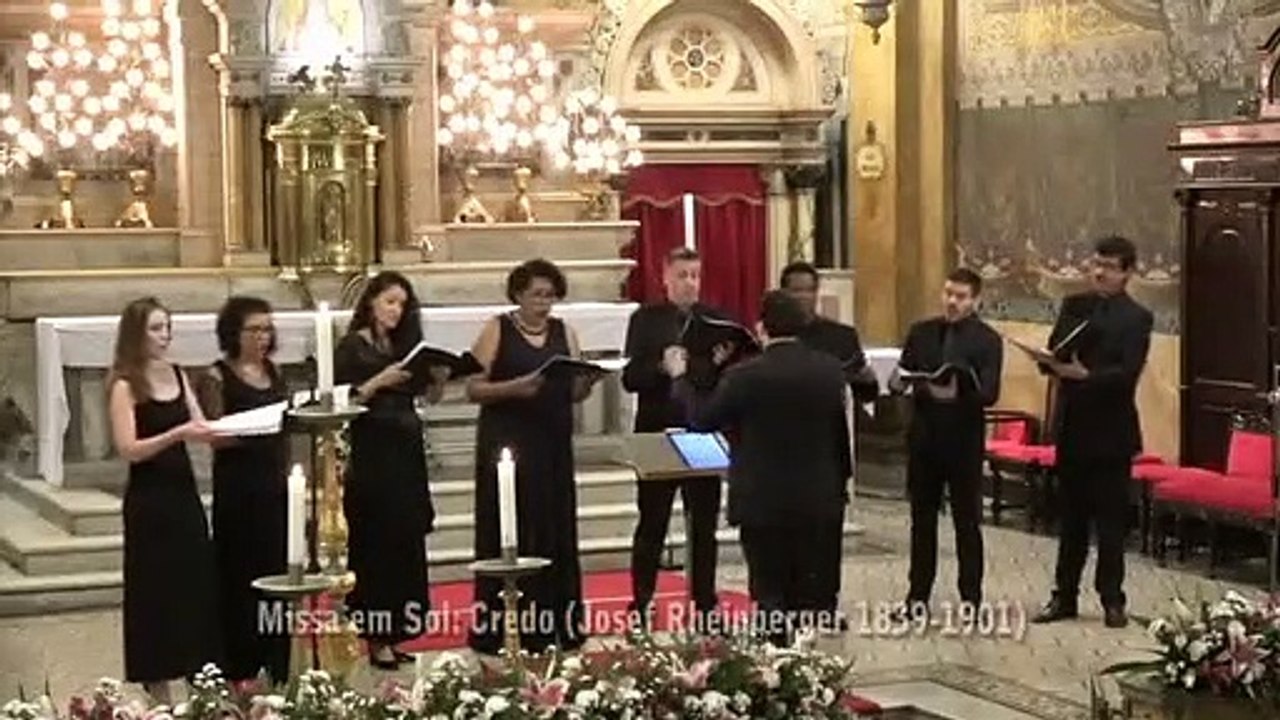 Sentidos do Sagrado - Missa em Sol-Credo (Josef Rheinberger 1839-1901) - 22 de novembro de 2019