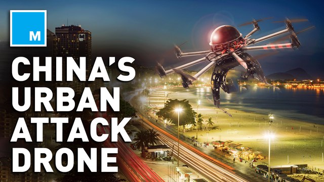 Chinese company testing tiny urban attack drones