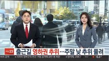 [날씨트리] 출근길 영하권 추위…주말 낮 추위 풀려