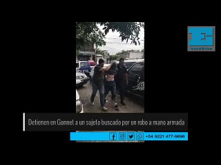 Detienen en Gonnet a un sujeto buscado por un robo a mano armada