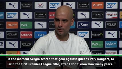 Manchester City's Aguero is 'irreplaceable' - Guardiola