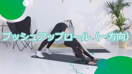 プッシュアップロール（一方向）- スポーツライフ