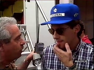 F1 Francia 1993 - Intervista Ayrton Senna pre gara